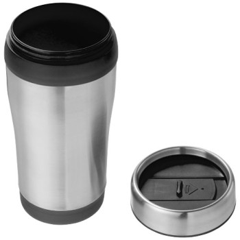 Bicchiere termico in acciaio inossidabile riciclato certificato RCS da 410 ml Elwood 