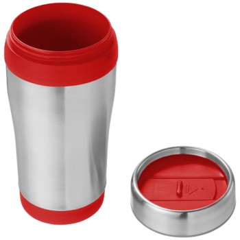 Bicchiere termico in acciaio inossidabile riciclato certificato RCS da 410 ml Elwood 