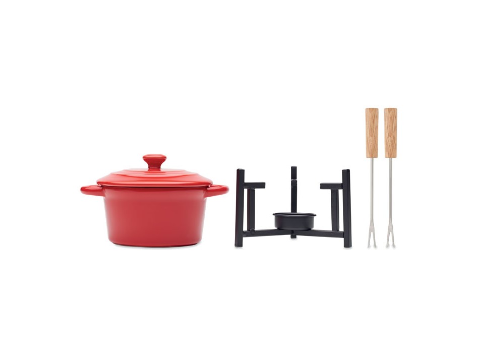 BIG KASE - Set fonduta in ceramica 300 ml