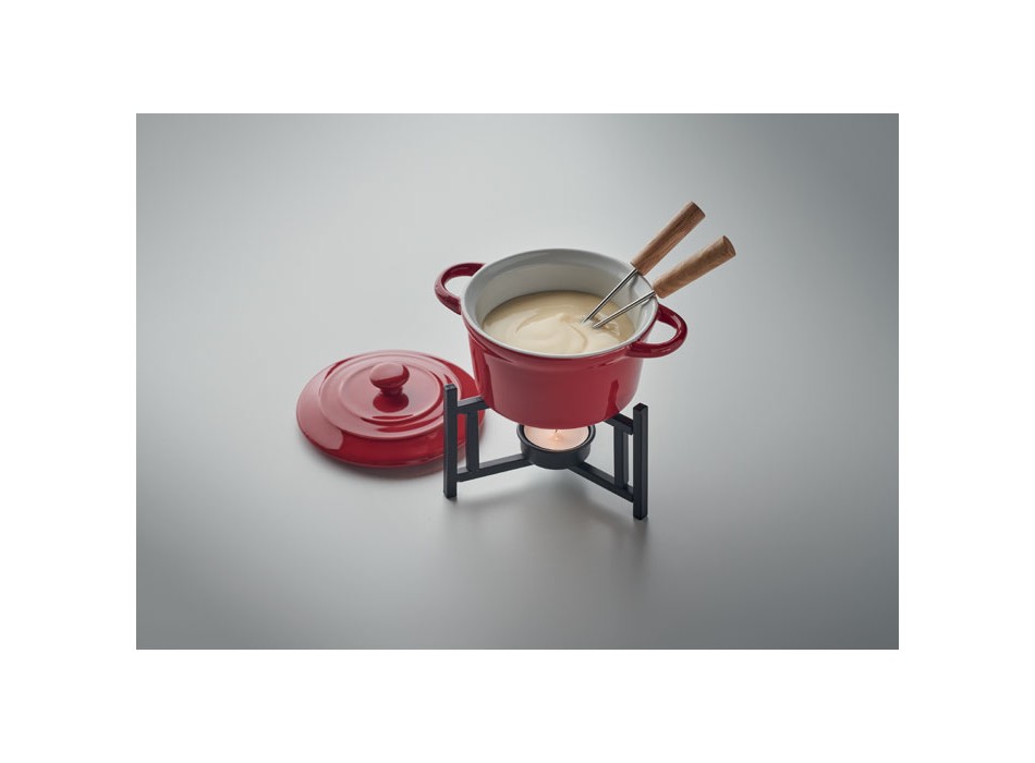 BIG KASE - Set fonduta in ceramica 300 ml