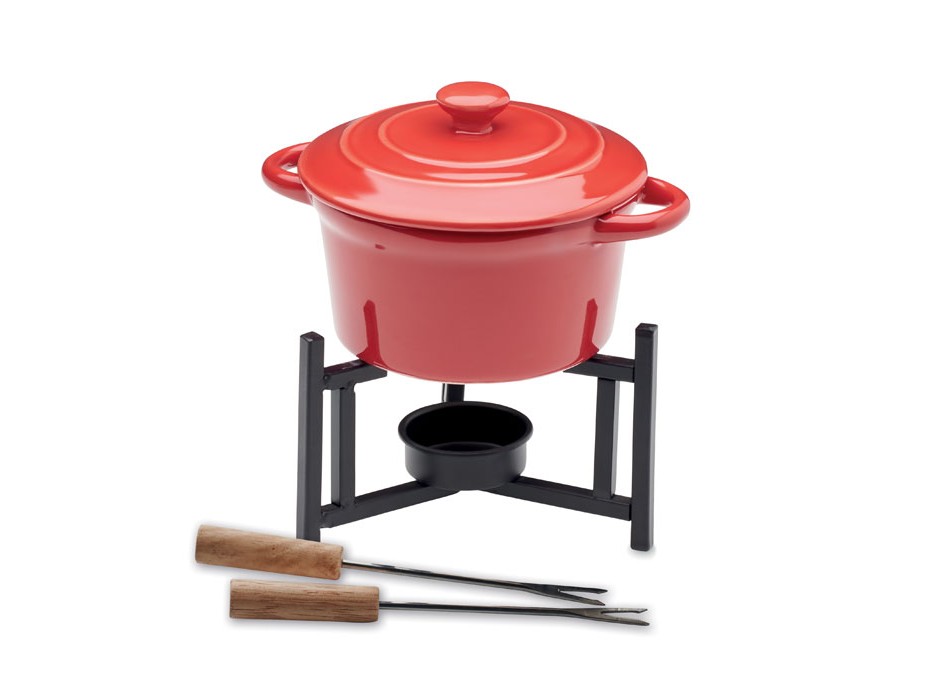 BIG KASE - Set fonduta in ceramica 300 ml