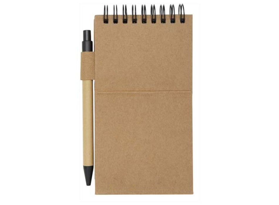 Blocchetto con foglietti adesivi e penna a sfera Flipper (inchiostro nero)