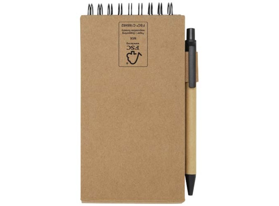 Blocchetto con foglietti adesivi e penna a sfera Flipper (inchiostro nero)