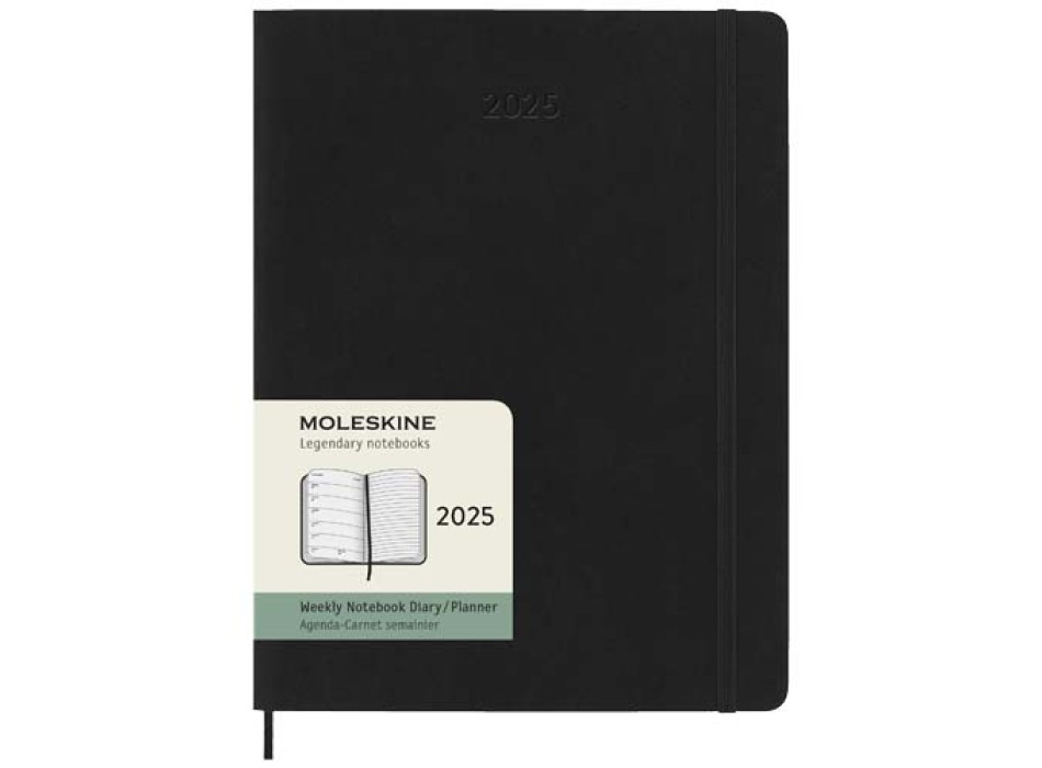 Blocco note 12 mesi formato XL con copertina morbida Moleskine