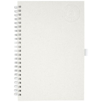 Blocco note a spirale Dairy Dream in formato A5 realizzato con cartoni del latte riciclati