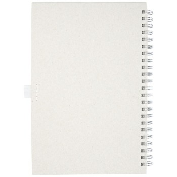Blocco note a spirale Dairy Dream in formato A5 realizzato con cartoni del latte riciclati