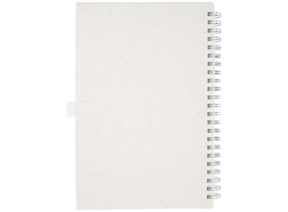 Blocco note a spirale Dairy Dream in formato A5 realizzato con cartoni del latte riciclati