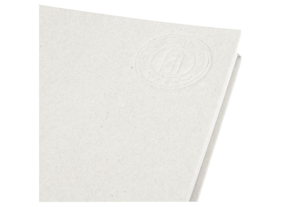Blocco note a spirale Dairy Dream in formato A5 realizzato con cartoni del latte riciclati