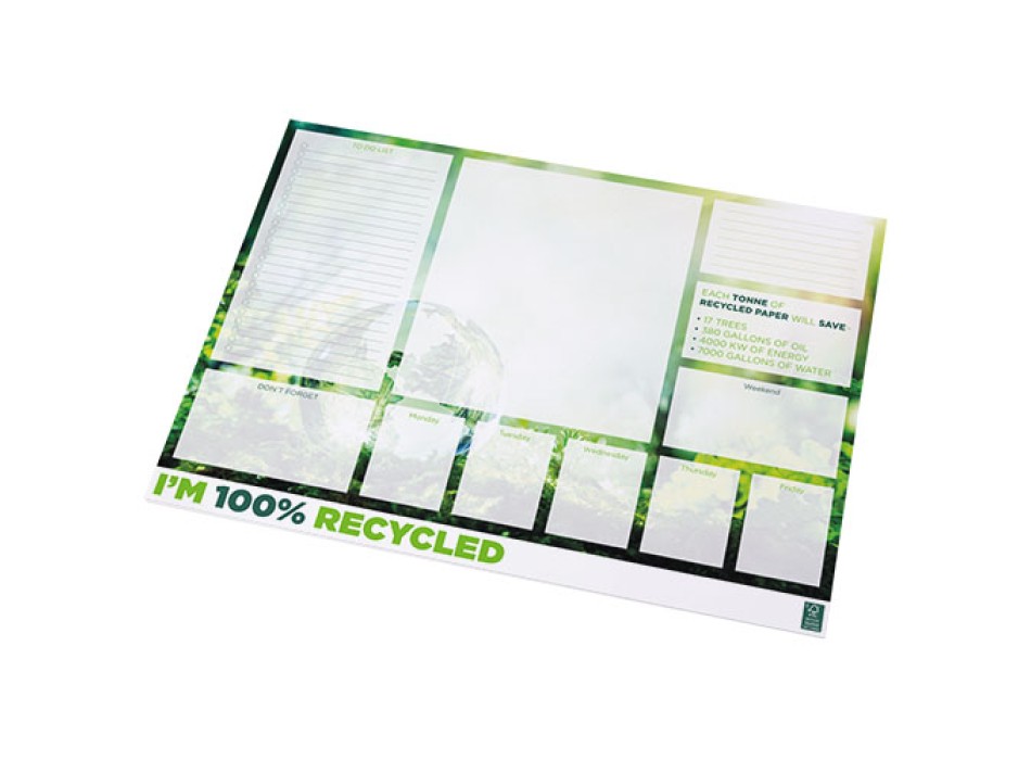 Blocco note A2 in carta riciclata Desk-Mate®