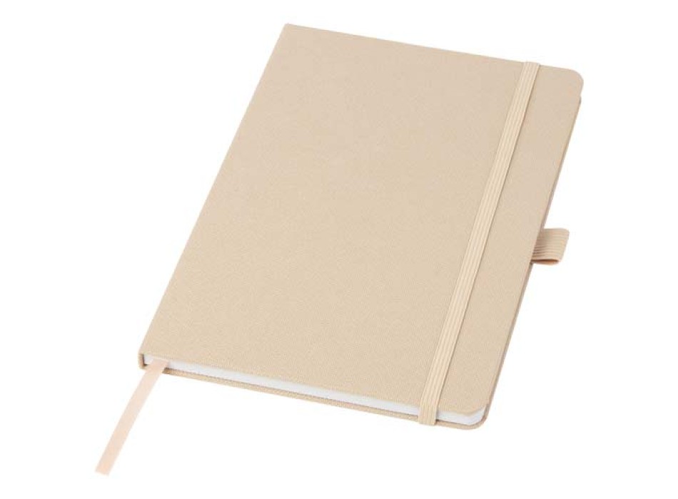 Blocco note A5 in carta riciclata con cover in PET riciclato Honua