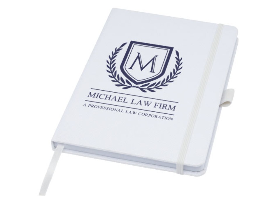 Blocco note A5 in carta riciclata con cover in PET riciclato Honua