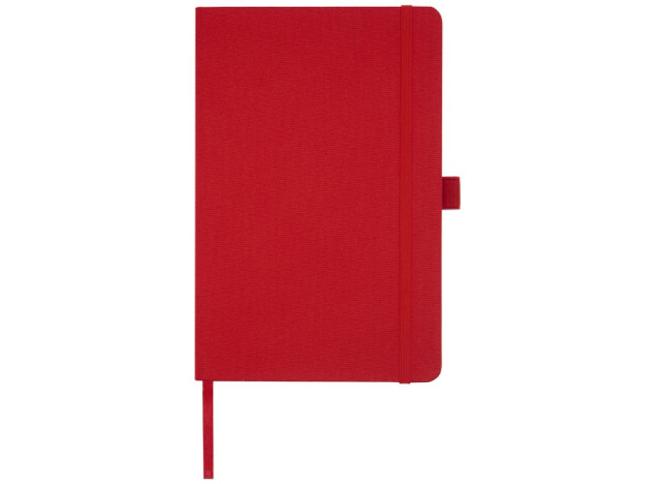 Blocco note A5 in carta riciclata con cover in PET riciclato Honua