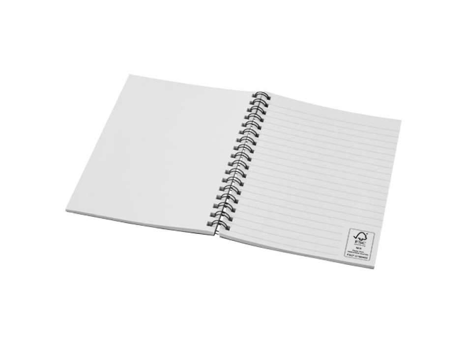 Blocco note A6 colorato con spirale Desk-Mate®