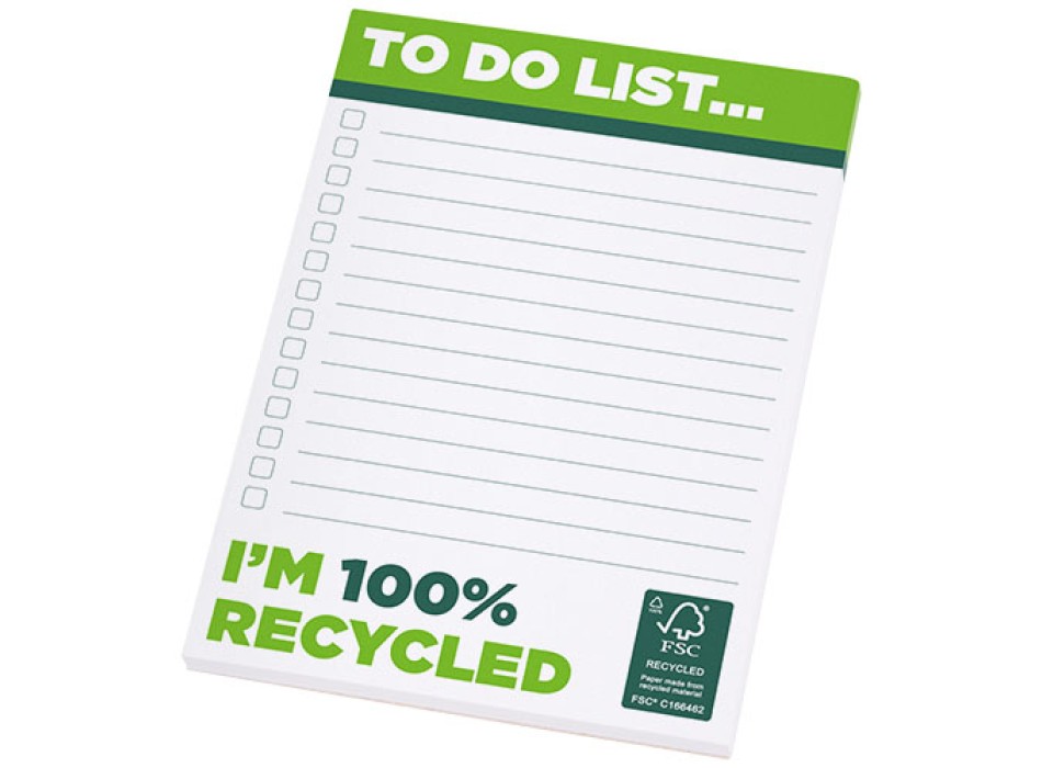 Blocco note A6 in carta riciclata Desk-Mate®