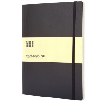 Blocco note con copertina morbida - a righe Moleskine Classic XL