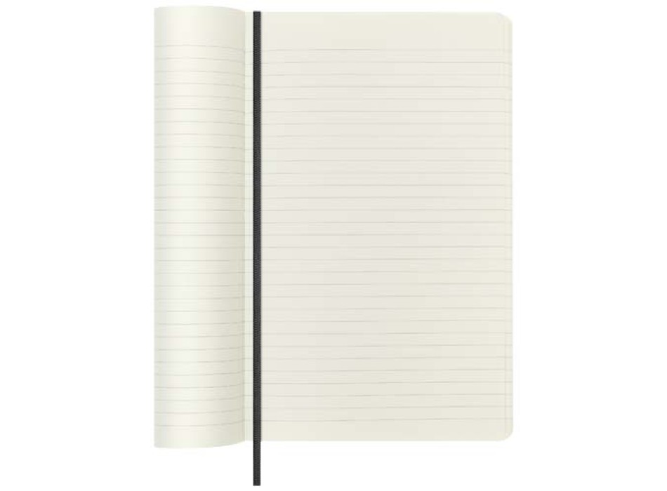 Blocco note con copertina morbida formato L - a righe Moleskine 100% VEGEA® Boa