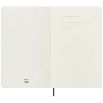 Blocco note con copertina morbida formato L - a righe Moleskine 100% VEGEA® Capri