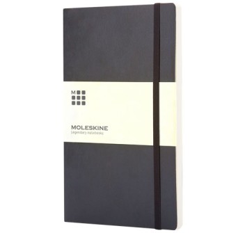 Blocco note con copertina morbida - pagine bianche Moleskine Classic L