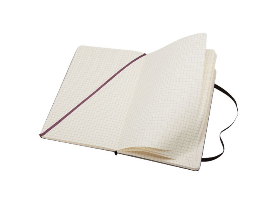 Blocco note con copertina rigida - a quadretti Moleskine Classic L