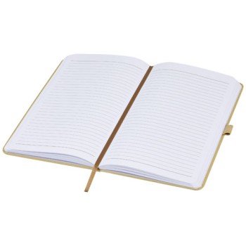 Blocco note con copertina rigida in carta crush Fabianna
