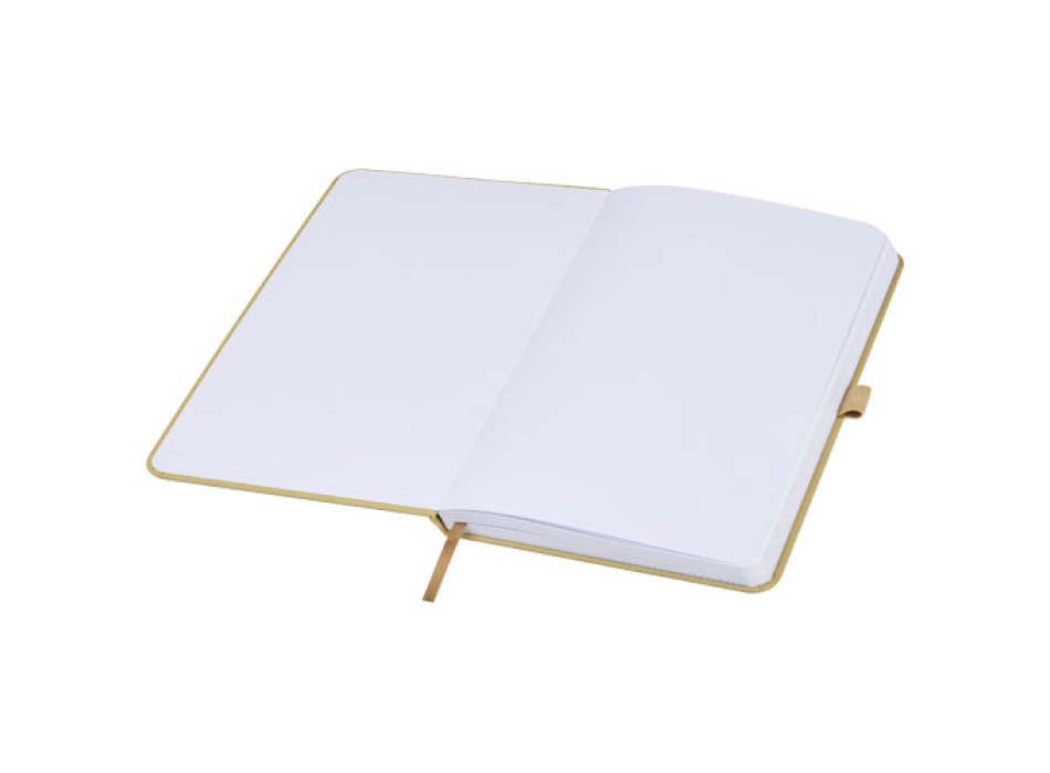 Blocco note con copertina rigida in carta crush Fabianna