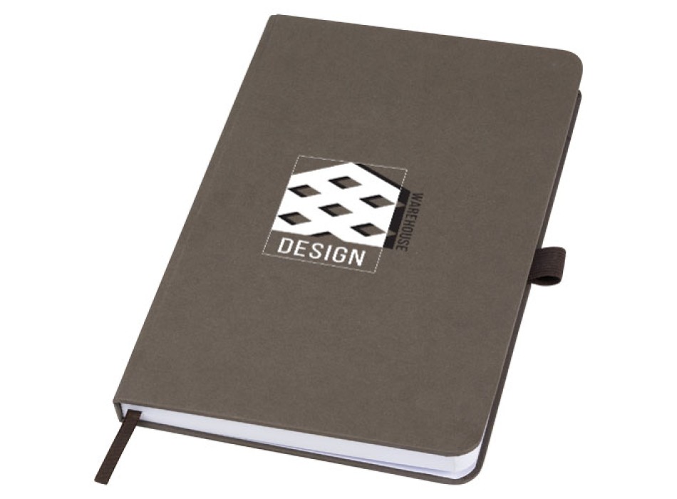 Blocco note con copertina rigida in carta crush Fabianna
