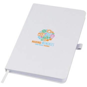Blocco note con copertina rigida in carta crush Fabianna