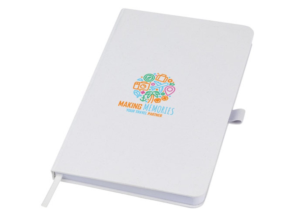 Blocco note con copertina rigida in carta crush Fabianna
