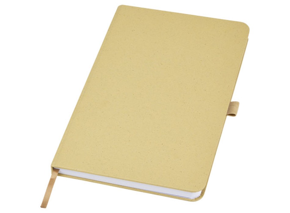 Blocco note con copertina rigida in carta crush Fabianna