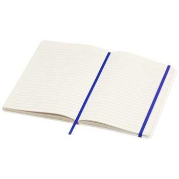 Blocco note formato A5 a righe in carta riciclata Bass