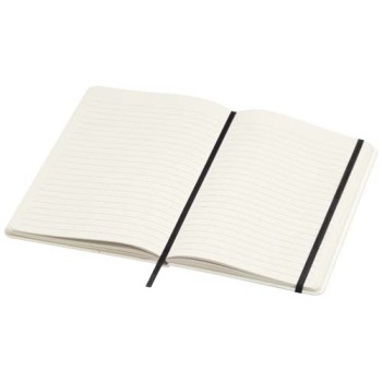 Blocco note formato A5 a righe in carta riciclata Bass