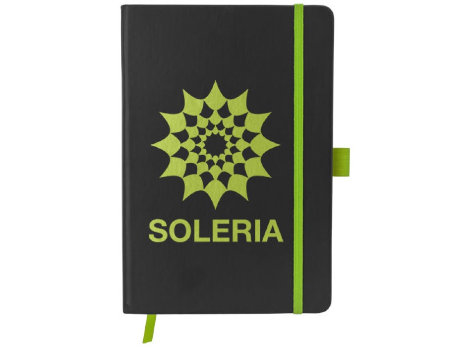 Blocco note formato A5 con copertina rigida Colour-edge