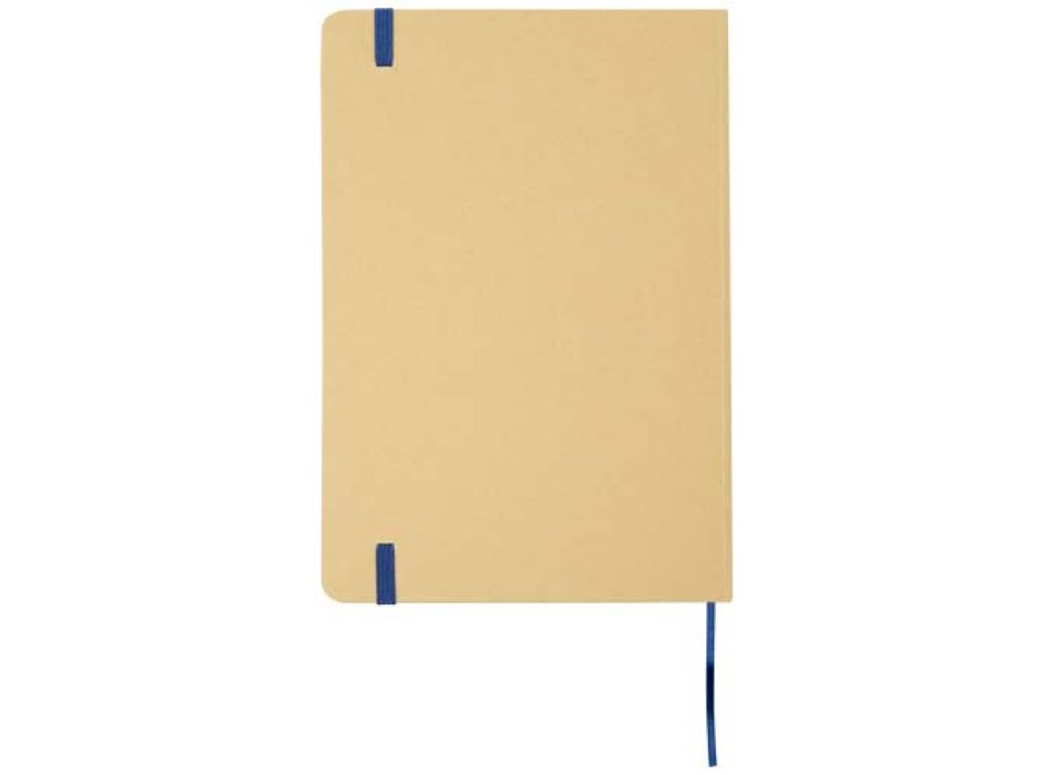 Blocco note formato A5 con copertina rigida di cartone riciclato Nelida