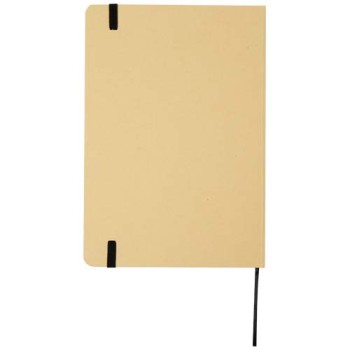 Blocco note formato A5 con copertina rigida di cartone riciclato Nelida
