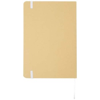 Blocco note formato A5 con copertina rigida di cartone riciclato Nelida