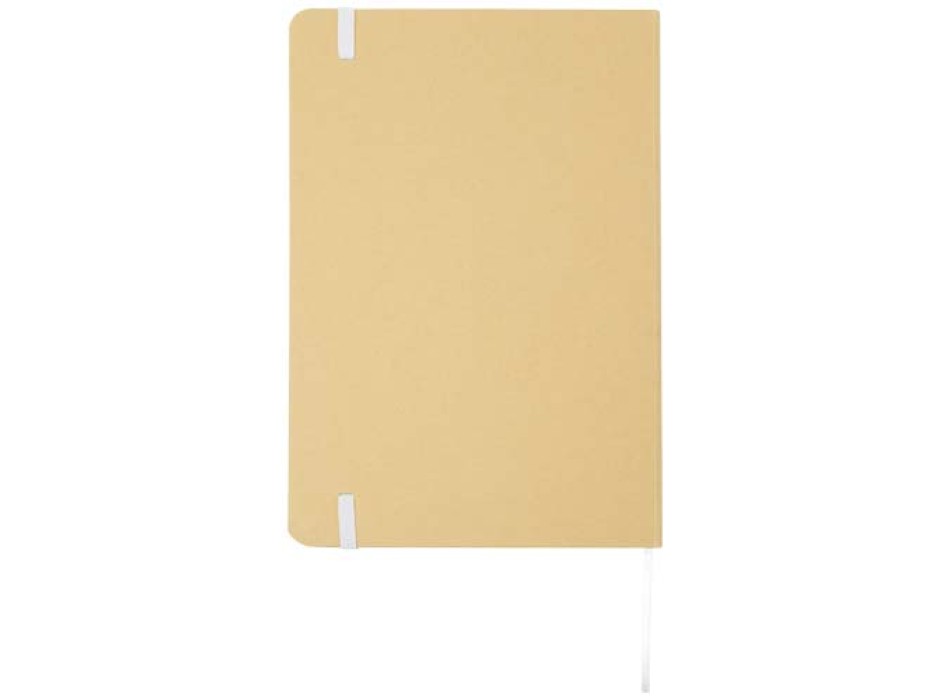 Blocco note formato A5 con copertina rigida di cartone riciclato Nelida