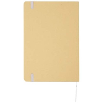 Blocco note formato A5 con copertina rigida di cartone riciclato Nelida