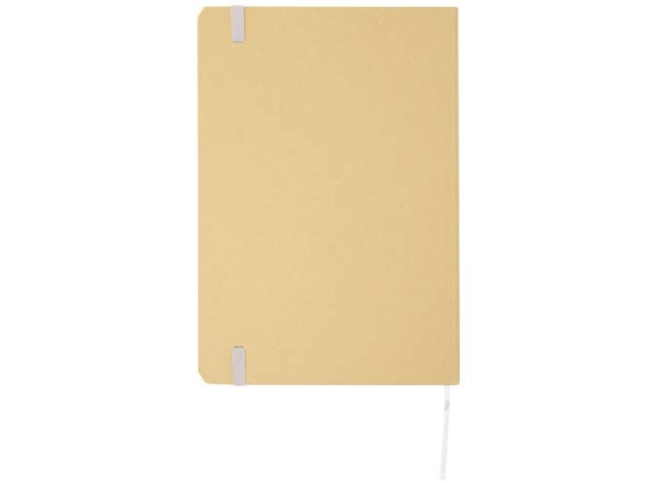 Blocco note formato A5 con copertina rigida di cartone riciclato Nelida