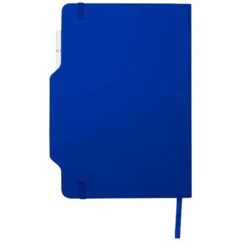 Blocco note formato A5 con copertina rigida e combinazione di penna e matita Nexus