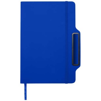 Blocco note formato A5 con copertina rigida e combinazione di penna e matita Nexus