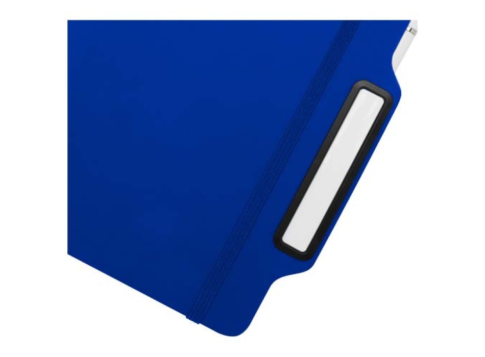 Blocco note formato A5 con copertina rigida e combinazione di penna e matita Nexus