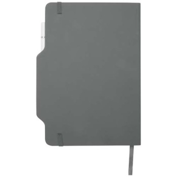 Blocco note formato A5 con copertina rigida e combinazione di penna e matita Nexus