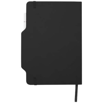 Blocco note formato A5 con copertina rigida e combinazione di penna e matita Nexus