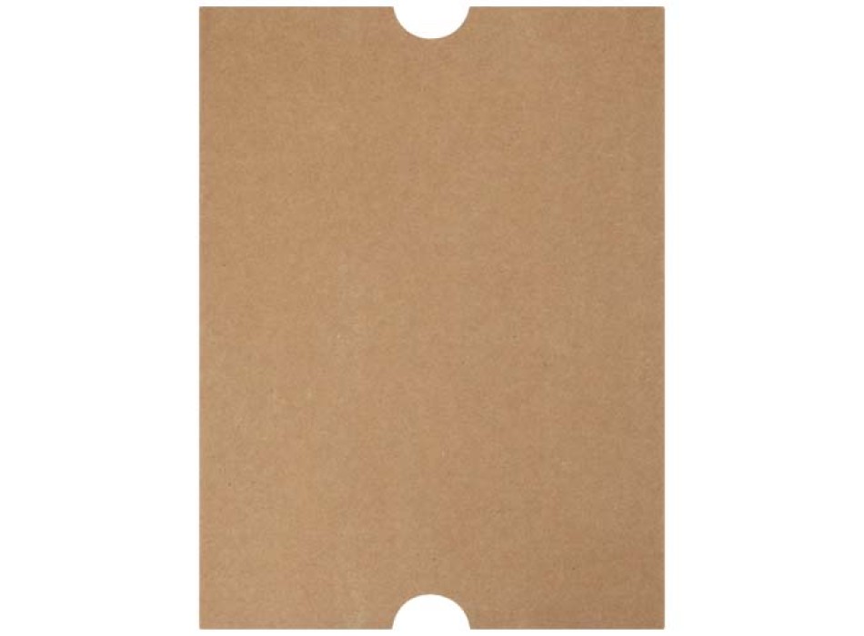 Blocco note formato A5 con copertina rigida in fibre di cuoio riciclate Alejandra