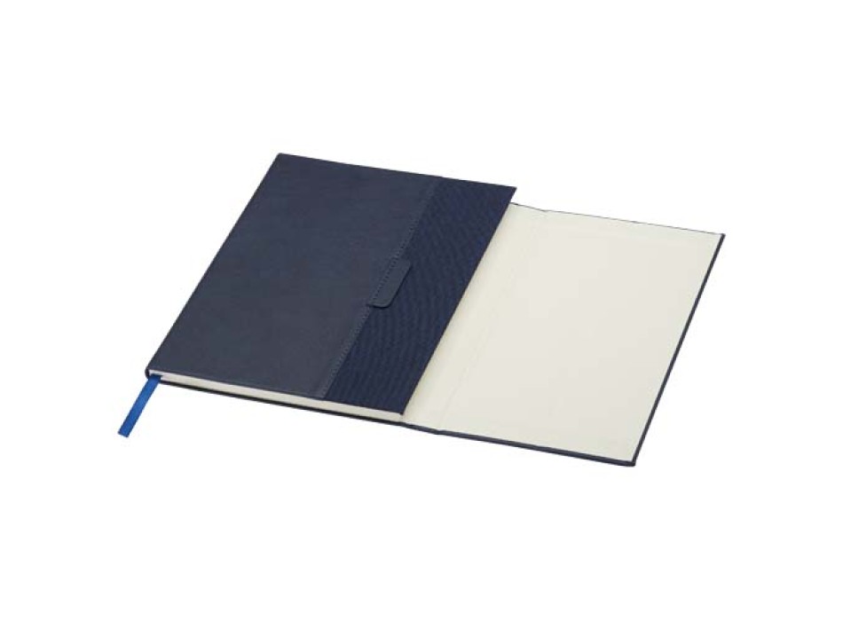 Blocco note formato A5 con copertina rigida in fibre di cuoio riciclate Alejandra
