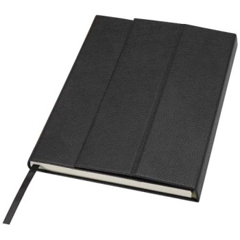 Blocco note formato A5 con copertina rigida in fibre di cuoio riciclate Alejandra