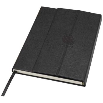 Blocco note formato A5 con copertina rigida in fibre di cuoio riciclate Alejandra