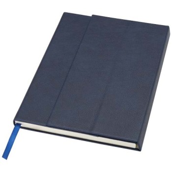 Blocco note formato A5 con copertina rigida in fibre di cuoio riciclate Alejandra