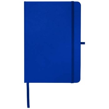 Blocco note formato A5 con copertina rigida in materiale riciclato e pagine a righe Teak