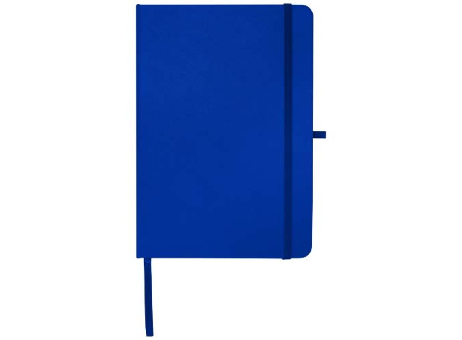 Blocco note formato A5 con copertina rigida in materiale riciclato e pagine a righe Teak